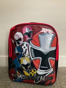 New! Power Rangers "It's Morphin Time!" Kids school Backpack new - Picture 1 of 3