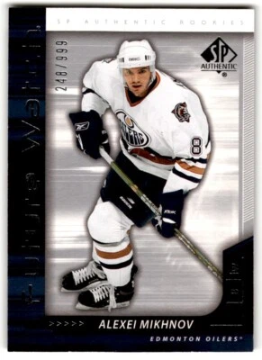2006-07 SP Authentic Future Watch Alexei Mikhnov Rookie /999 #214 Edmonton - Image 1 of 2
