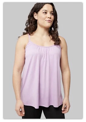 NUEVO CON ETIQUETAS 32 GRADOS FRESCO VERANO FLUIDO SUJETADOR CAMI UVA AHUMADA BREZO TALLA XL PRECIO DE VENTA SUGERIDO POR EL FABRICANTE $40.00 Foto 1 de 4