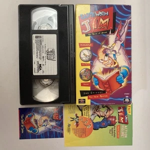 Earthworm Jim Vol 4 The Book of Doom VHS 1996 2nd Episode The Egg Beater Cartoon - Bild 1 von 10