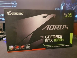 GIGABYTE AORUS GTX 1080 Ti 11GB GDDR5X - Picture 1 of 8