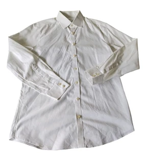 Camisa de vestir Charles Tyrwhitt para hombre 16 34 blanca extra ajustada sin hierro formal - Imagen 1 de 6