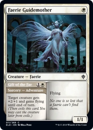 x1 Faerie Guidemother // Gift of the Fae - Throne of Eldraine - NM - MTG - Image 1 of 1