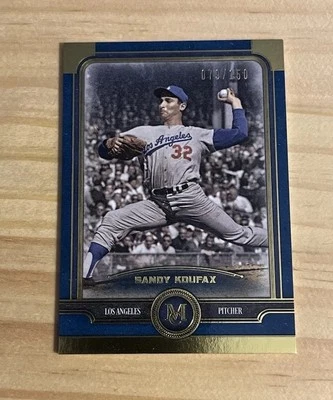 Sandy Koufax /150 Sapphire 2019 Topps Museum Collection #50 Dodgers MLB HOF - Image 1 of 2