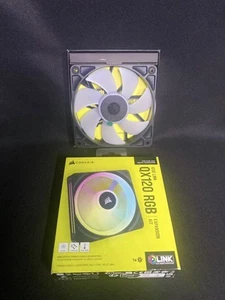 Corsair iCUE LINK LX120 RGB 120mm PWM PC Fan Expansion Kit - Picture 1 of 11