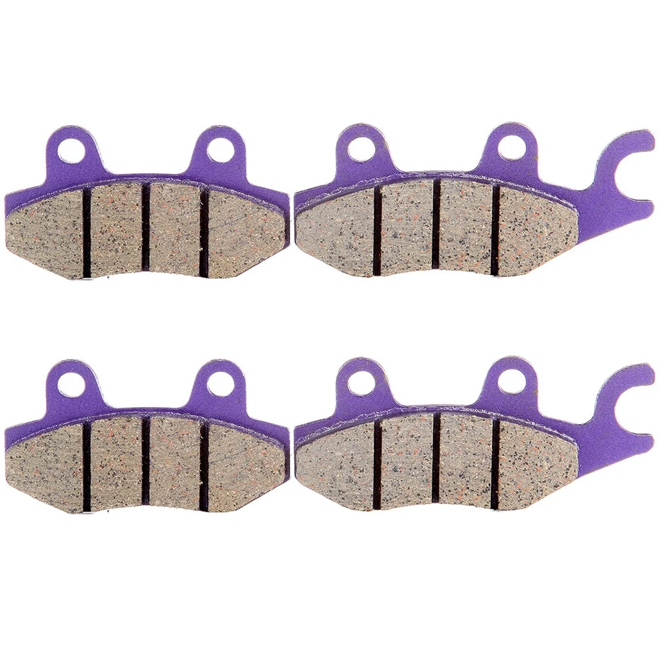 Front/Rear Brake Pads For Kawasaki BN125A Eliminator 125 2001-2009 Carbon Fiber - Изображение 1 из 1