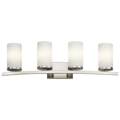 Kichler 45498NI Crosby 31" 4-Light Bath Vanity in Brushed Nickel - Image 1 of 2