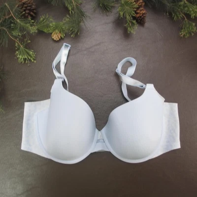 Warners Bra Womens 38C Light Blue Underwire Padded T-Shirt RB5781A RB5781T - Image 1 of 4