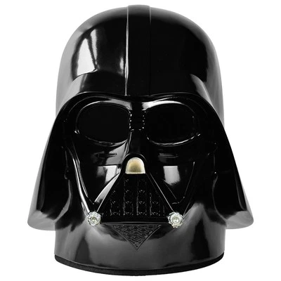 Movie Star Wars Darth Vader Black Resin Cos Helmet Full Face Mask Headgear Prop - Image 1 of 4