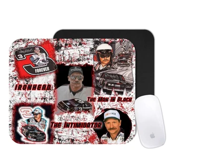 Alfombrilla de ratón inspirada en Racing Legend | Alfombrilla de escritorio de coche negra y roja Foto 1 de 4