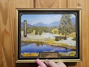 THERMOMETER Picture Bierman and Larson Chevrolet J.I. Case CHADWICK, ILL. VTG - Picture 1 of 7