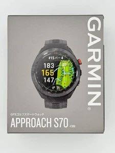 Reloj inteligente de golf Garmin Approach S70 negro 47 mm GPS Bluetooth - Imagen 1 de 4