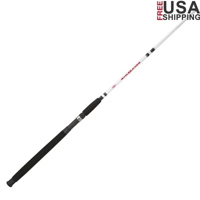 Caña de pescar de fundición mediana pesada de 7 pies fibra de vidrio duradera agua dulce agua salada nueva Foto 1 de 4