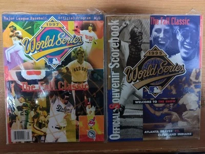 Cleveland Indians World Series Divisional, Opening Day, All Star Programs Lot - Image 1 of 4