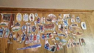 60 Pieces Book Of Mormon Felt Board Pieces, Fantastic Condition - Picture 1 of 6