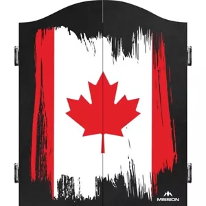 Mission Dartboard Cabinet resistente design canadese, disponibile in 3 modelli - Foto 1 di 12