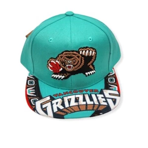 Mitchell & Ness Vancouver Grizzlies Swingman Pop HWC Teal Adjustable Snapback - Picture 1 of 6