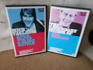 2 HOT LICKS Instructional DVD's / Books Mick Taylor Rock, + Tal Farlow - Picture 1 of 7