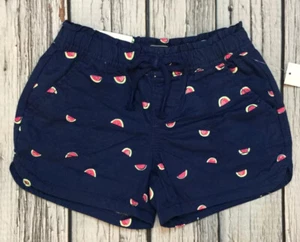 Gap Kids Girls X-Small 4-5 Navy Blue Watermelon Shorts. Nwt - Picture 1 of 3