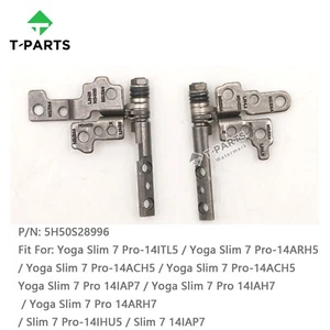 LCD Hinge Set New For Lenovo ideapad Yoga Slim 7 Pro-14ITL5 -14ARH5 4IAP7 14IAH7 - Picture 1 of 3