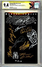 AMAZING SPIDER-MAN V2 #36 CGC 9.4 SS LEE NEVER FORGET! 911 SKETCH HANNA + 4 WTC