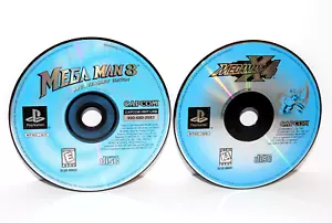 Mega Man X4 + Mega Man 8 (PlayStation 1 PS1 LOT) BLACK LABEL Disc Only TESTED! - Picture 1 of 1