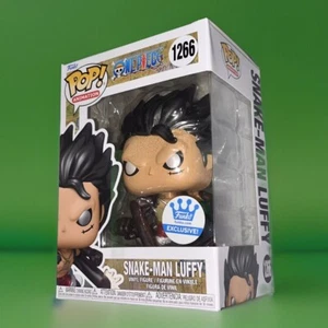 Funko POP! One Piece Snake-Man Luffy Metallic 1266 Web Exclusiva Caja No Como Nueva - Imagen 1 de 9