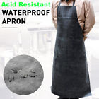 Waterproof Safety Work Apron Acid Resistant Natural Rubber Cotton For Dyeing