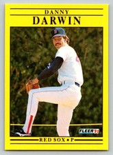 1991  Fleer Update #U-5 Danny Darwin Boston Red Sox