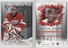 2003 Pacific Private Stock Titanium Retail Jersey Number /250 Curtis Joseph #37