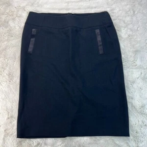 Armani Collezioni Skirts Womens Size 46 Black Wool - Picture 1 of 17