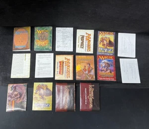 MTG Rulebooks and other papers Lot (All Included) - Picture 1 of 1