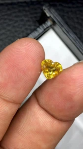 Pietra preziosa Titanite sfena di fuoco naturale 1,25 CT | non trattata | Pakistan - Foto 1 di 8