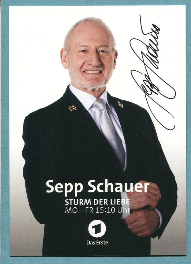 Sepp Schauer STURM DER LIEBE - Bild 1 von 1