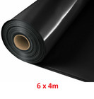 Damp Proof Membrane Black Polythene Sheeting Roll DPM 4m 5m Wide 300MU BRICK 