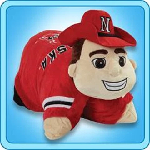 Nebraska Cornhuskers Large 18" Mascot Pillow Pet - NCAA Cover