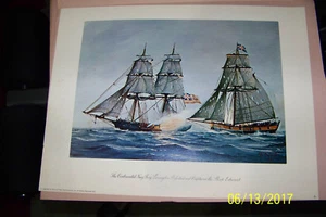 Special Edition Print for the US Revolution bicenntinel of the ship Lexington - Picture 1 of 3