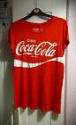Women?S Red Glittery Coca Cola T-Shirt 10 By Next