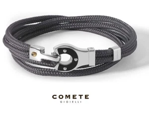 BRACCIALE UOMO COMETE GIOIELLI IN ACCIAIO Made in italy - NUOVO - Foto 1 di 1