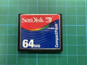 SanDisk 64 MB CF CompactFlash Card - Picture 1 of 1