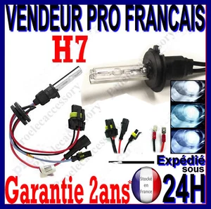 AMPOULE AU XENON H7 6000k 35W 55W POUR KIT HID 12V LAMPE FEU PHARE DE RECHANGE ! - Picture 1 of 2