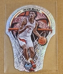 Trevon Brazile 2023-24 Bowman Chrome Best University Buckets DieCut Shimmer 7/50 - Picture 1 of 4