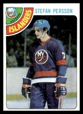 1978 Topps #144 Stefan Persson New York Islanders  Hockey card