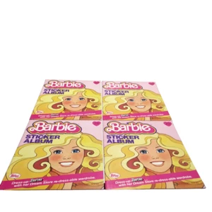 BARBIE STICKER ALBUMS TOPPS PANINI - UNUSED 4 TOTAL - Picture 1 of 6