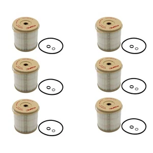 6x New 2040PM 30 Micron Fuel/Water Separator Filter Element For Racor 900 Series - Picture 1 of 7