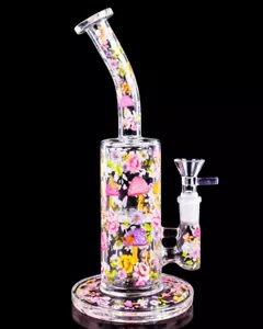 "LINDO BONG 10" Tubo de Agua de Vidrio VASO BONG Bong Femenino Burbujeador VASO Bong *EE. UU.* - Imagen 1 de 5