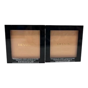 Revlon Powder Blush 020 Ravishing Rose 0.17oz Silky Buildable Color 2 Pk SEALED - Picture 1 of 4