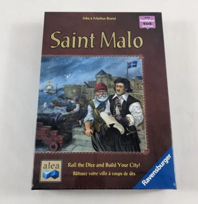 SAINT MALO Board Game Roll & Write NEW IN SHRINK Alea Ravensburger 2012 - Image 1 of 4