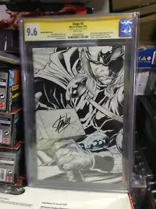 SIEGE #3 CGC 9.6 SIGNATURE SERIES SIGNED BY STAN LEE QUESADA COVER - Picture 1 of 15