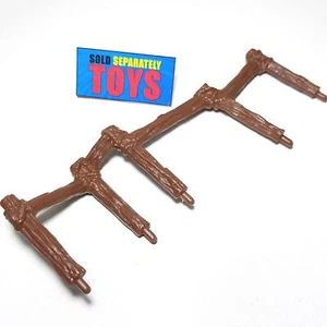 Star Wars Ewok Village 5 POST HAND RAIL handrailing five legs 1983 playset part - Picture 1 of 11